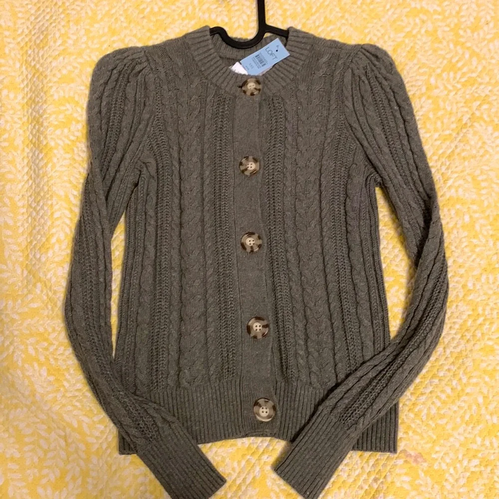 Loft Button Up Sweater - Picture 1 of 3